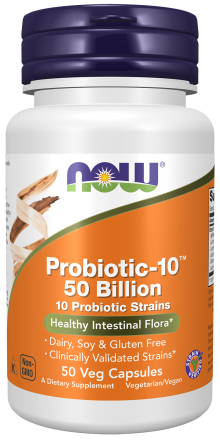 Now Probiotic-10 50 Billion